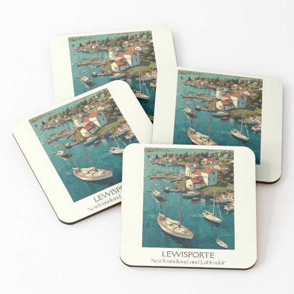Item preview, Lewisporte Newfoundland | Notre Dame Bay Harbour Art designed and sold by TuncGK.
