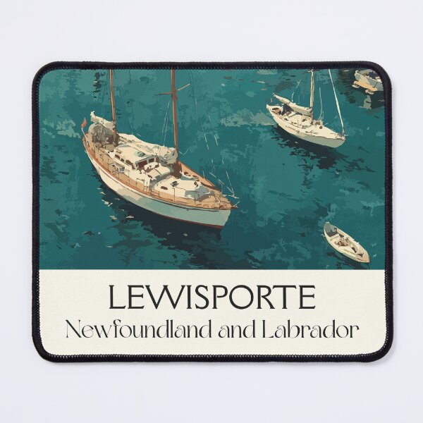 Item preview, Lewisporte Newfoundland | Notre Dame Bay Harbour Art designed and sold by TuncGK.
