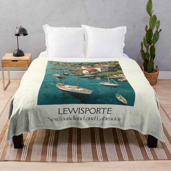 Item preview, Lewisporte Newfoundland | Notre Dame Bay Harbour Art designed and sold by TuncGK.