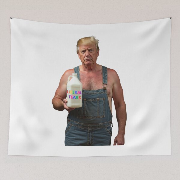 Item preview, Liberal Tears Trump Meme - Funny Political Shirt designed and sold by Giddy-Ai.