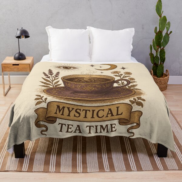 Item preview, Mystical Tea Time Vintage Occult Art designed and sold by freackly.