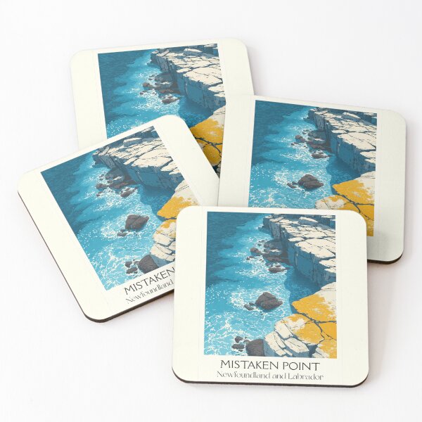 Item preview, Mistaken Point NL | UNESCO Fossil Site Art Print designed and sold by TuncGK.