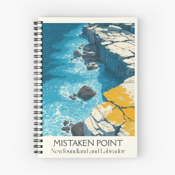 Item preview, Mistaken Point NL | UNESCO Fossil Site Art Print designed and sold by TuncGK.