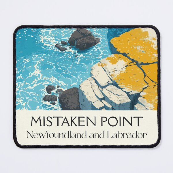 Item preview, Mistaken Point NL | UNESCO Fossil Site Art Print designed and sold by TuncGK.