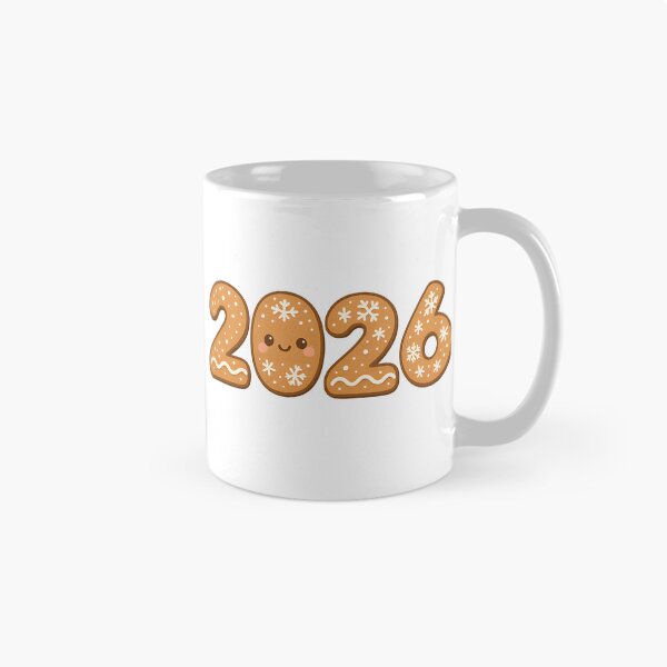 Item preview, Gingerbread 2026 Cute New Year Sticker designed and sold by SassyArtistry.