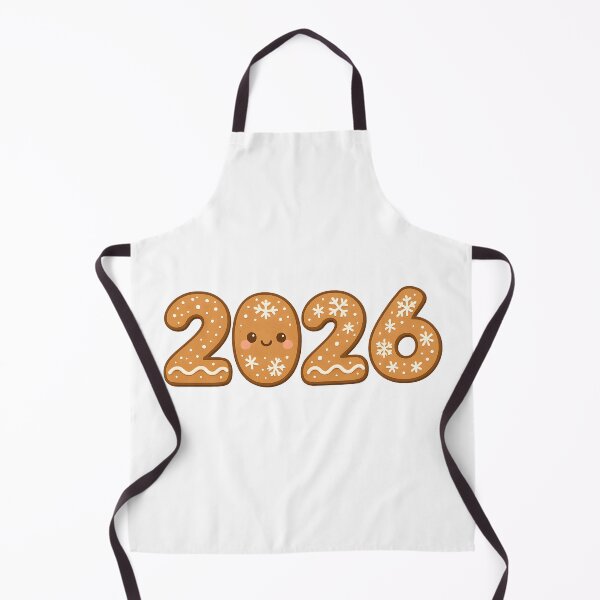 Item preview, Gingerbread 2026 Cute New Year Sticker designed and sold by SassyArtistry.