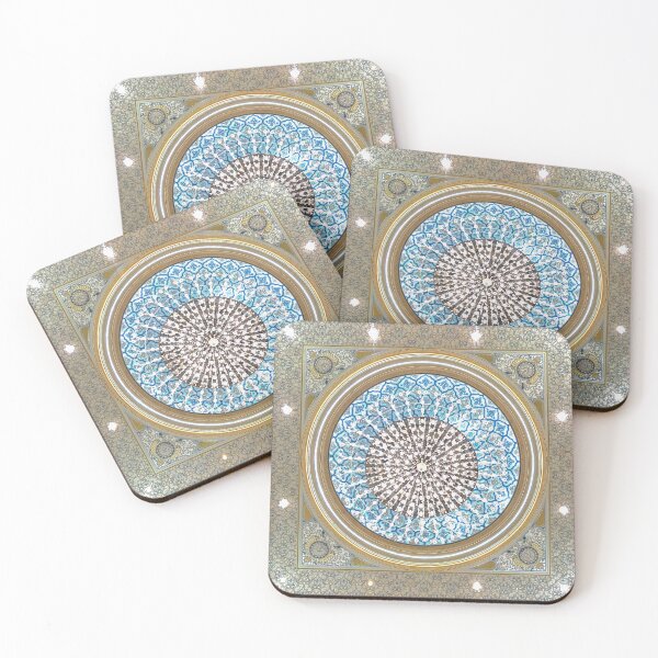 Item preview, Intricate Blue and Gold Ceiling Pattern, Presidential Palace designed and sold by Greysline.