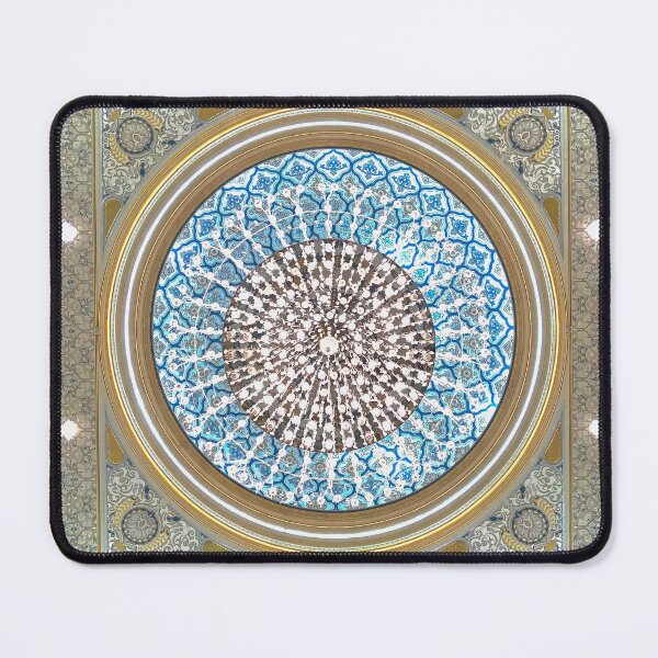 Item preview, Intricate Blue and Gold Ceiling Pattern, Presidential Palace designed and sold by Greysline.