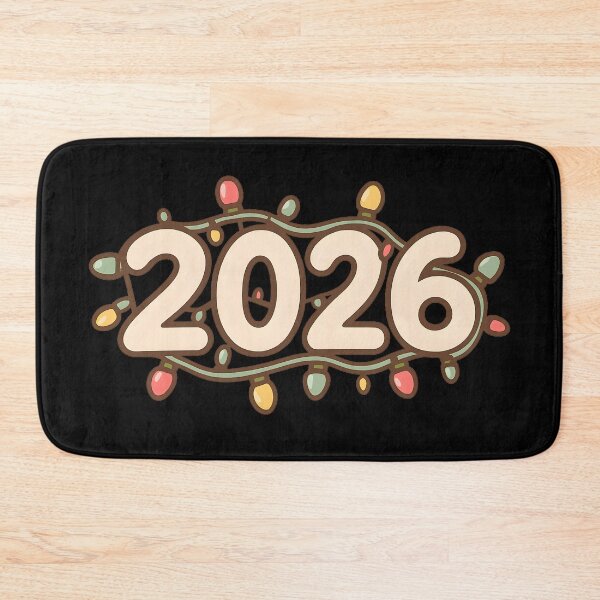Item preview, Christmas Lights 2026 Holiday New Year Sticker designed and sold by SassyArtistry.