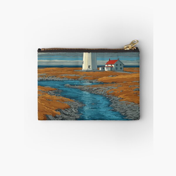 Item preview, Point Amour Labrador | Historic Lighthouse Art Print designed and sold by TuncGK.
