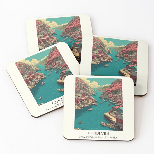 Item preview, Quidi Vidi St. John's | Historic Harbour Village Art designed and sold by TuncGK.