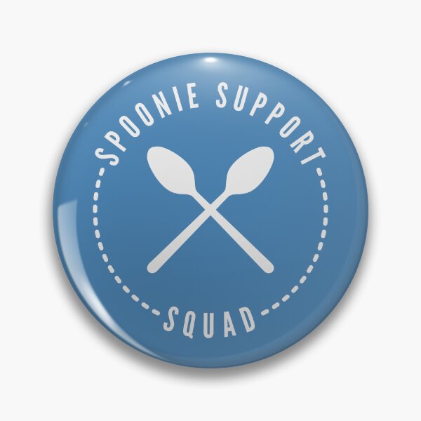 Item preview, Spoonie Support Squad - Chronic Illness Awareness Design designed and sold by Designs by Jesabee.