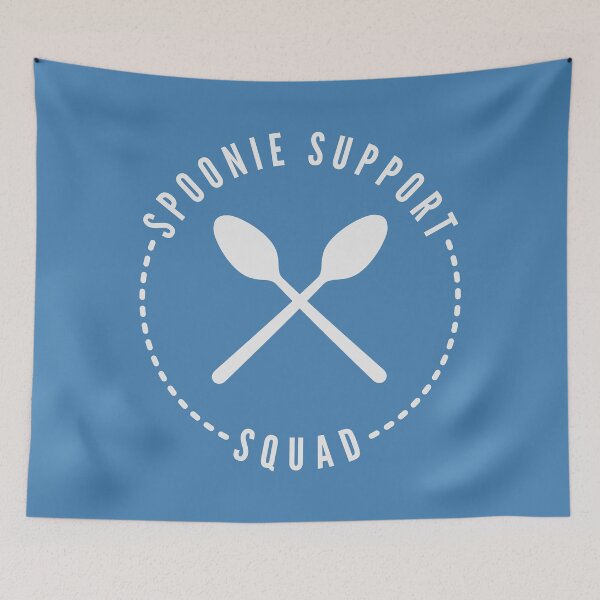 Item preview, Spoonie Support Squad - Chronic Illness Awareness Design designed and sold by Designs by Jesabee.