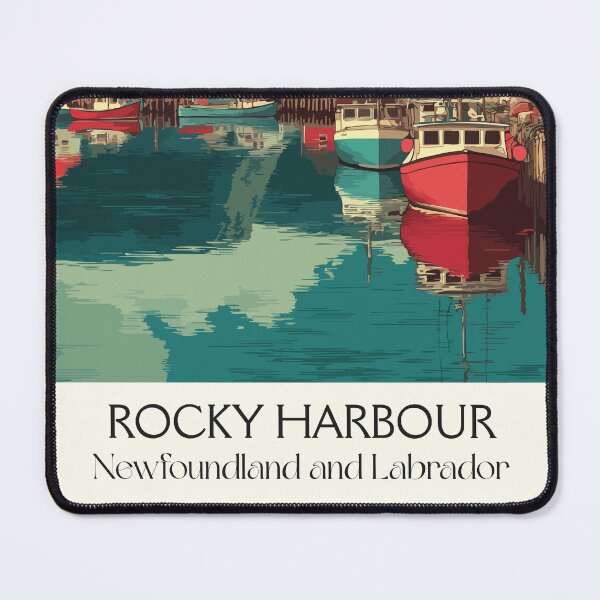 Item preview, Rocky Harbour Newfoundland | Gros Morne National Park Art designed and sold by TuncGK.