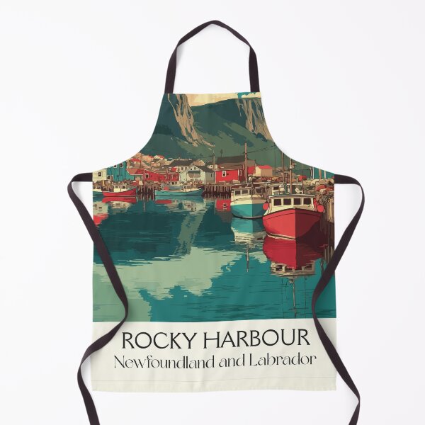 Item preview, Rocky Harbour Newfoundland | Gros Morne National Park Art designed and sold by TuncGK.