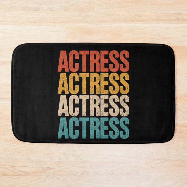 Item preview, Actress Vintage Style Retro Typography Design designed and sold by FreshVibe Prints.