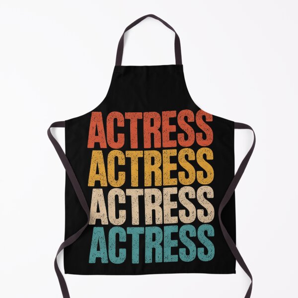 Item preview, Actress Vintage Style Retro Typography Design designed and sold by FreshVibe Prints.