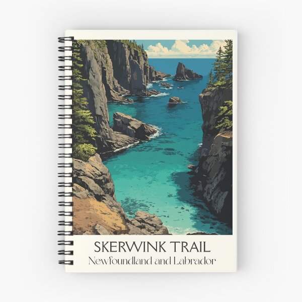 Item preview, Skerwink Trail Newfoundland | Trinity Bay Coastal Hike Art designed and sold by TuncGK.