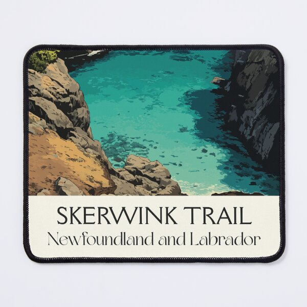 Item preview, Skerwink Trail Newfoundland | Trinity Bay Coastal Hike Art designed and sold by TuncGK.