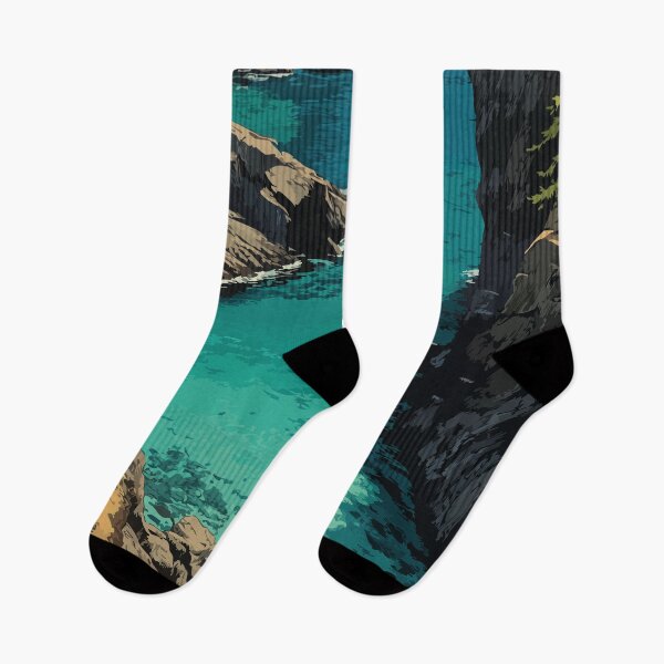 Item preview, Skerwink Trail Newfoundland | Trinity Bay Coastal Hike Art designed and sold by TuncGK.
