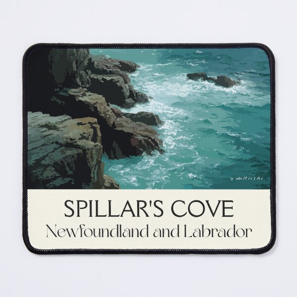 Item preview, Spillar's Cove Newfoundland | Dramatic Sea Stacks Art designed and sold by TuncGK.