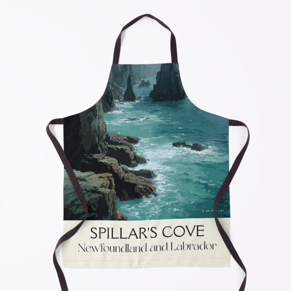Item preview, Spillar's Cove Newfoundland | Dramatic Sea Stacks Art designed and sold by TuncGK.