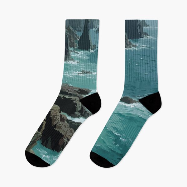 Item preview, Spillar's Cove Newfoundland | Dramatic Sea Stacks Art designed and sold by TuncGK.