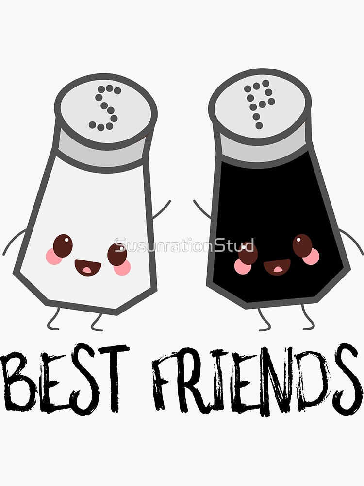 Friends Salt and Pepper Shakers 