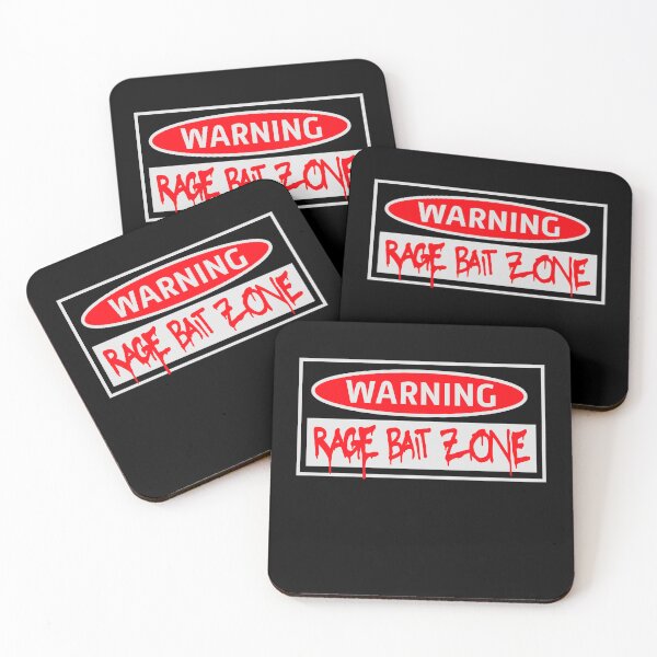 Item preview, Professional Rage Baiter Evil Online Troll Humor Warning Sign designed and sold by shirt-o-mat.