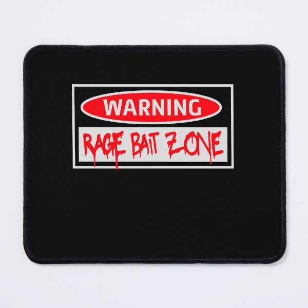 Item preview, Professional Rage Baiter Evil Online Troll Humor Warning Sign designed and sold by shirt-o-mat.