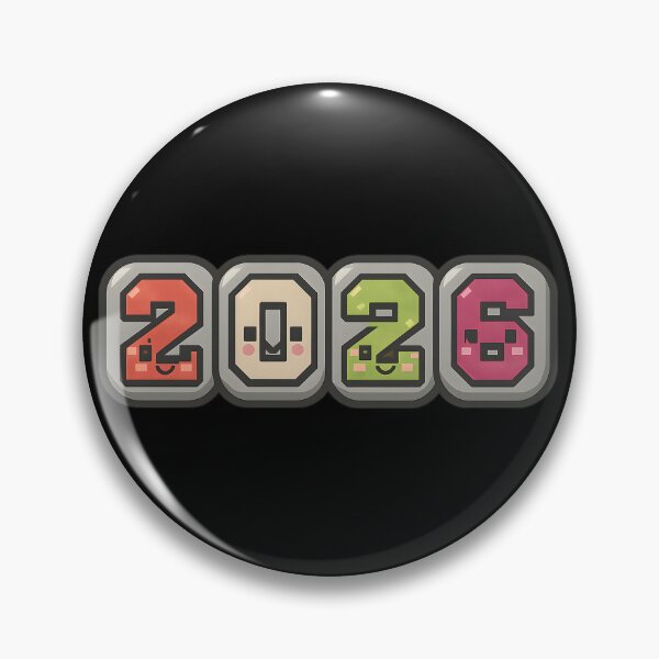 Item preview, Pixel Art 2026 Retro New Year Sticker designed and sold by SassyArtistry.