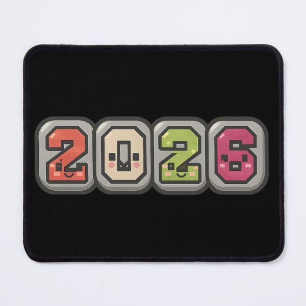 Item preview, Pixel Art 2026 Retro New Year Sticker designed and sold by SassyArtistry.