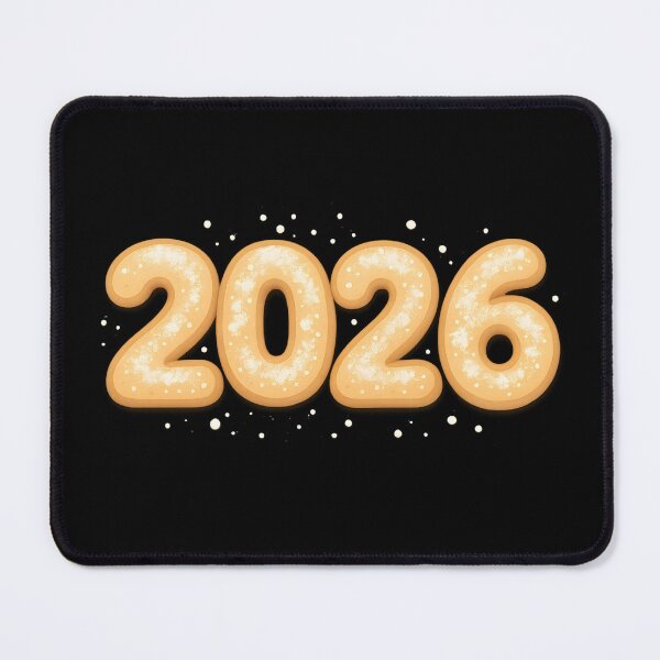 Item preview, Golden 2026 Sparkle New Year Sticker designed and sold by SassyArtistry.