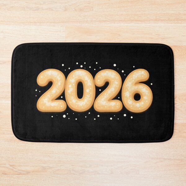 Item preview, Golden 2026 Sparkle New Year Sticker designed and sold by SassyArtistry.