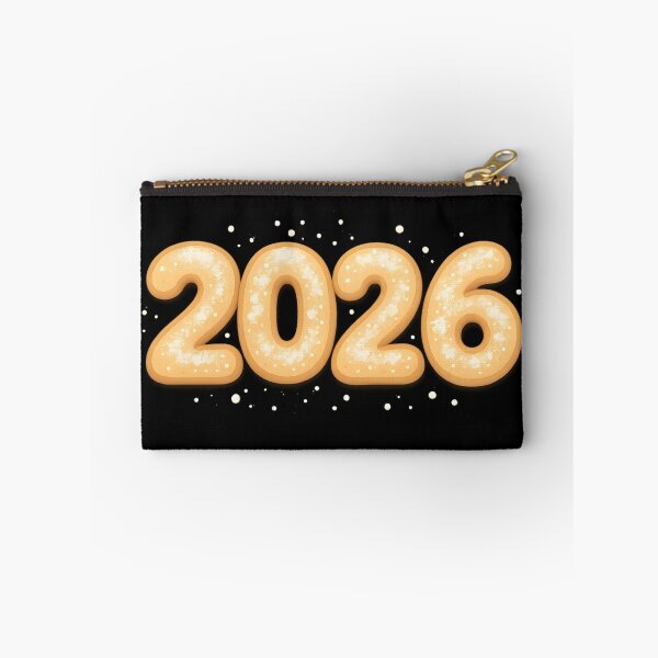 Item preview, Golden 2026 Sparkle New Year Sticker designed and sold by SassyArtistry.
