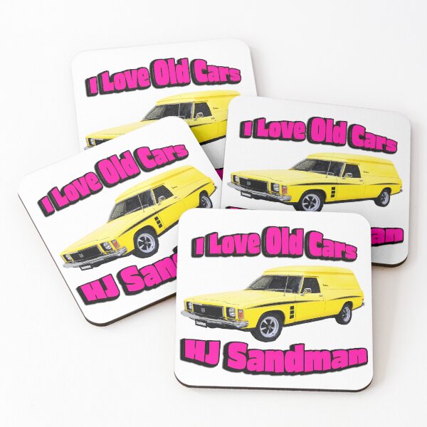 Item preview, HJ Sandman Old Car Art Print designed and sold by Michael van der Hoorn.