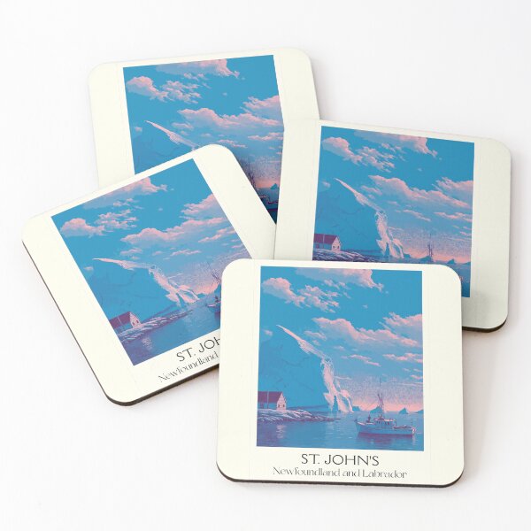 Item preview, St. John's Newfoundland | The Narrows & Harbour Art designed and sold by TuncGK.