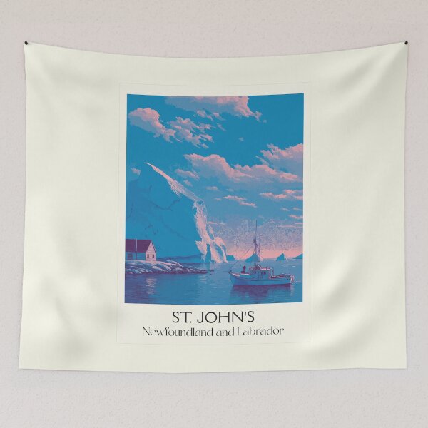 Item preview, St. John's Newfoundland | The Narrows & Harbour Art designed and sold by TuncGK.