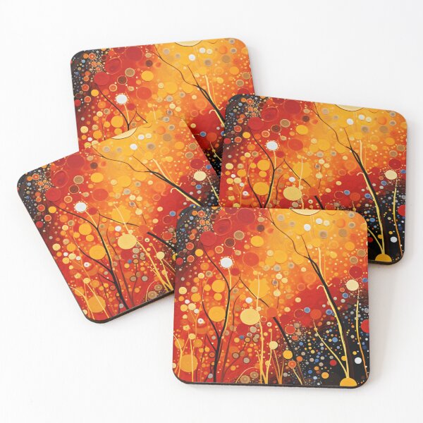 Item preview, SUNFIRE GROVE: Circles in a Burning Sky designed and sold by davidjulie.