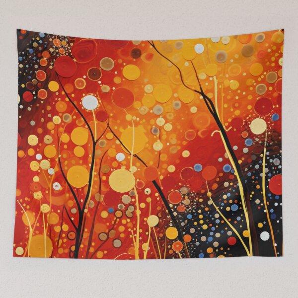 Item preview, SUNFIRE GROVE: Circles in a Burning Sky designed and sold by davidjulie.