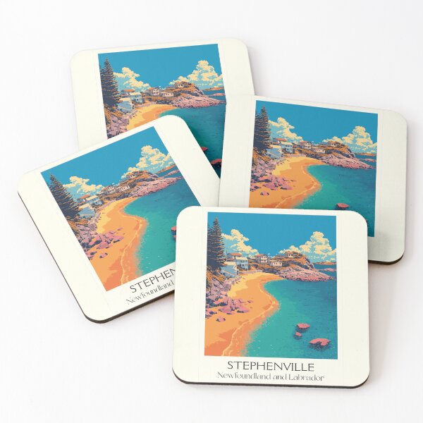 Item preview, Stephenville Newfoundland | Bay St. George Coastal Art designed and sold by TuncGK.