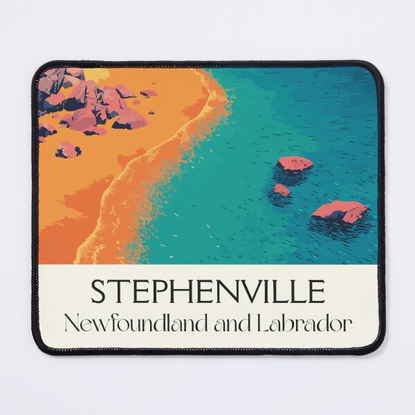 Item preview, Stephenville Newfoundland | Bay St. George Coastal Art designed and sold by TuncGK.