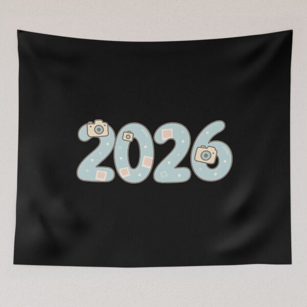 Item preview, Travel 2026 Camera New Year Sticker designed and sold by SassyArtistry.