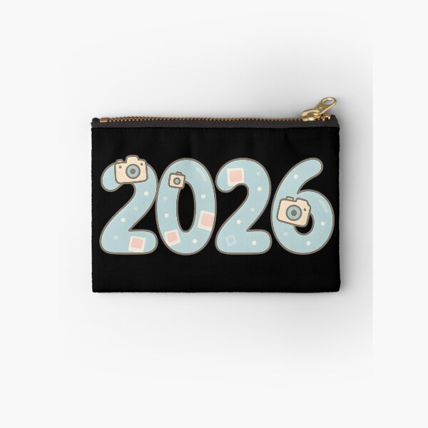 Item preview, Travel 2026 Camera New Year Sticker designed and sold by SassyArtistry.