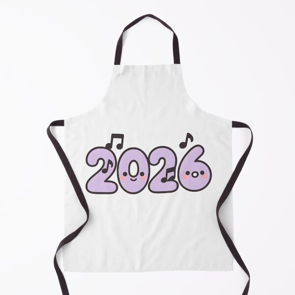 Item preview, Music 2026 Kawaii New Year Sticker designed and sold by SassyArtistry.