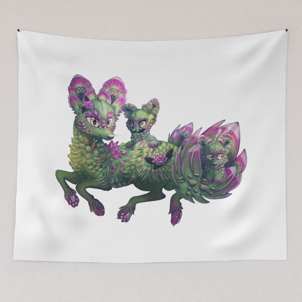 Item preview, Flower Foxes designed and sold by InkofStars.