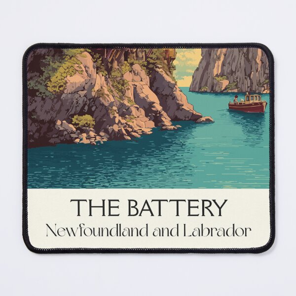 Item preview, The Battery St. John's NL | Cliffside Harbour Homes Art designed and sold by TuncGK.