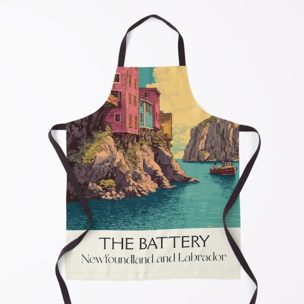 Item preview, The Battery St. John's NL | Cliffside Harbour Homes Art designed and sold by TuncGK.