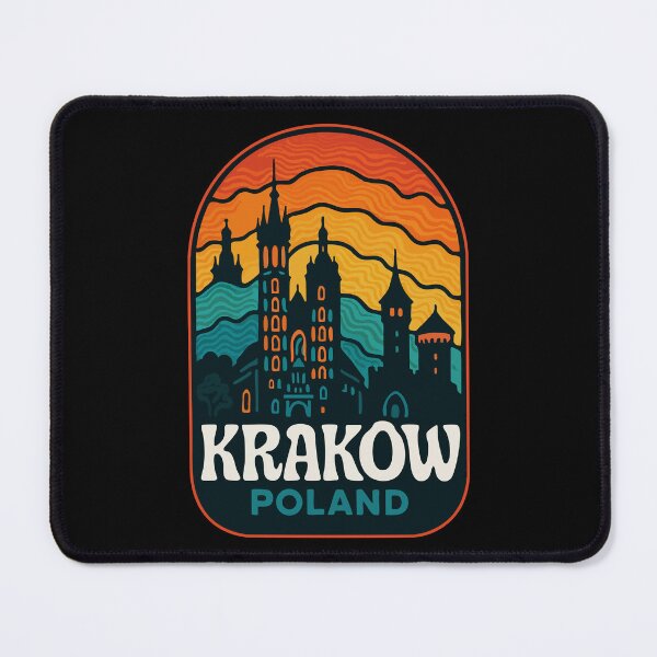 Item preview, Krakow Poland Trippy Travel designed and sold by TomFrontierArt.