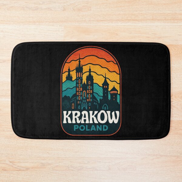 Item preview, Krakow Poland Trippy Travel designed and sold by TomFrontierArt.